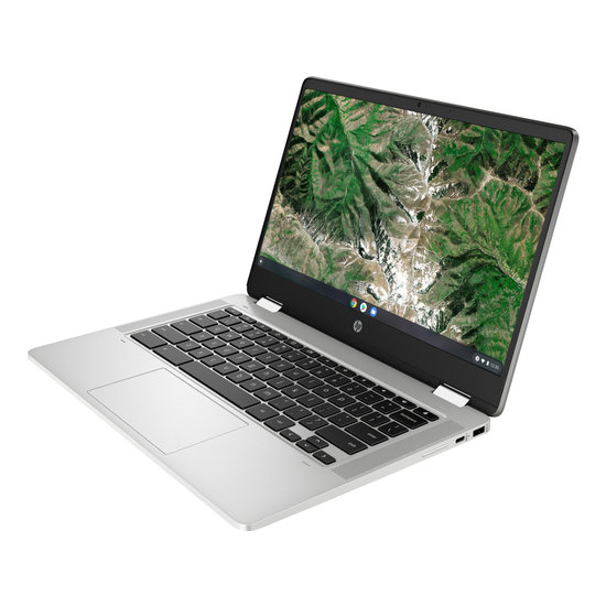 HP NBR 14.0" FHD Cel N4020 4G 64G eMMC Chrome NL TS x360 14a-ca0100nd / Zilver / Ontsp / GMA