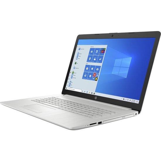 HP NBR 17.3" HD PC i7-1165G7 8G 1T 256G SSD W10 NL 17-by4971nd / Zilver / Ontsp / GMA