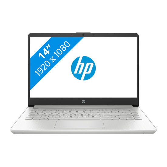 HP NBR 14.0" FHD PC i5-1135G7 8G 256G SSD W10 NL 14s-dq2950nd / Zilver / Ontsp / GMA