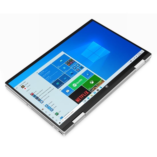 HP NBR 14.0" FHD PC i7-1165G7 16G 512G SSD W10 NL TS x360 14-dy0203nd / Zilver / GMA