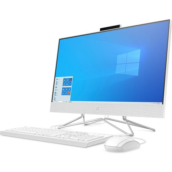 HP DTR 23.8" FHD AllinOne 24-df0019nb i3-1005G1 16G 512G SSD DVDR W10 NL-F / Wit / Ontsp / GMA
