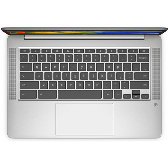 HP NBR 14.0" FHD Cel N4020 4G 64G eMMC Chrome NL 14a-na0190nd / Zilver / Ontsp / GMA