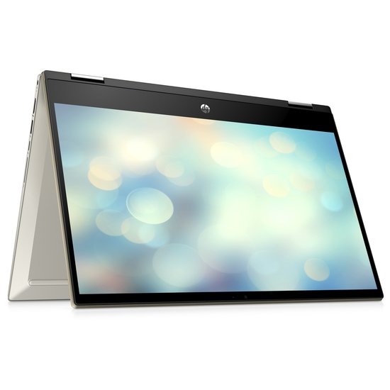 HP NBR 14.0" FHD PC i5-1135G7 8G 256G SSD W10 NL TS x360 14-dw1651nd / Goud / GMA