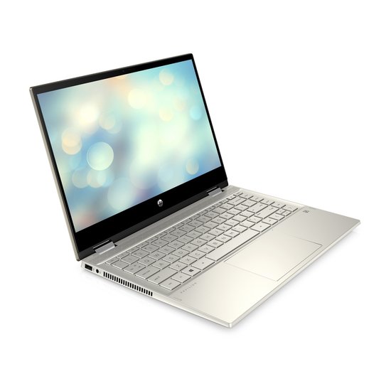 HP NBR 14.0" FHD PC i5-1135G7 8G 256G SSD W10 NL TS x360 14-dw1651nd / Goud / GMA