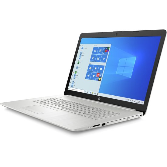 HP NBR 17.3" FHD PC i5-1035G1 8G 512G SSD W10 NL 17-by3740nd / Zilver / Ontsp / 2Gb