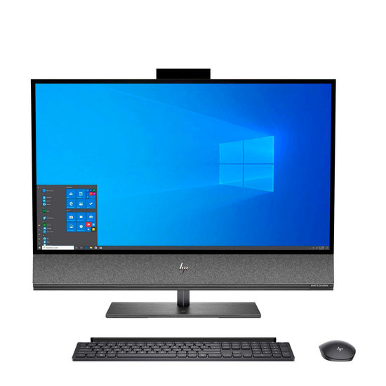 HP DTR 31.5" UHD HP Envy AllinOne 32-a0500nd i7-9700 32G 2T 1T SSD 32G OP W10 NL / 4K / Zwart / Ontsp / 8Gb