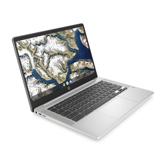 HP NBR 14.0" FHD Pent Silver N5030 4G 64G eMMC Chrome NL 14a-na0170nd / Zilver / Ontsp / GMA