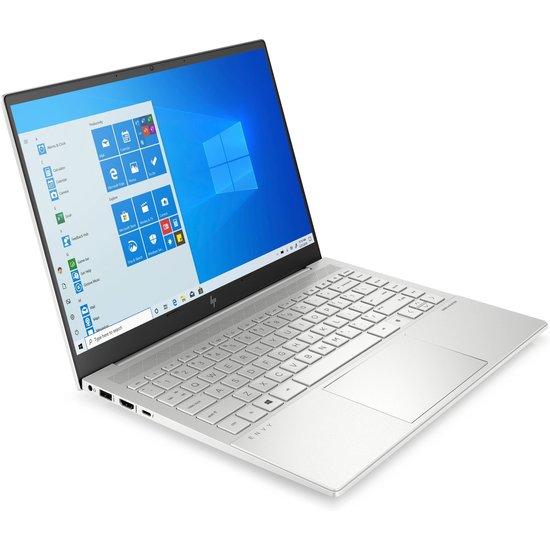 HP NBR 14.0" WUXGA PC i7-1165G7 16G 1T SSD W10 NL TS Envy 14-eb0360nd / Zilver / GMA