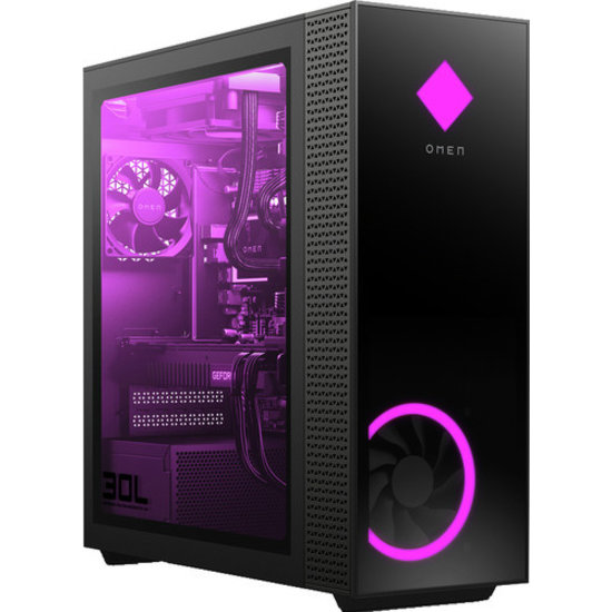 HP DTR Core i7-10700K 16G HyperX 1T 1T SSD W10 NL GT13-0630nd / Zwart / 10Gb