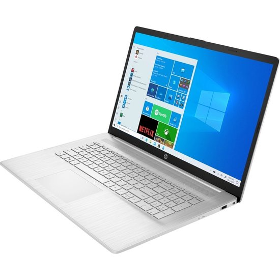 HP NBR 17.3" FHD PC i5-1135G7 8G 512G SSD W10 NL 17-cn0240nd / Zilver / Ontsp / GMA