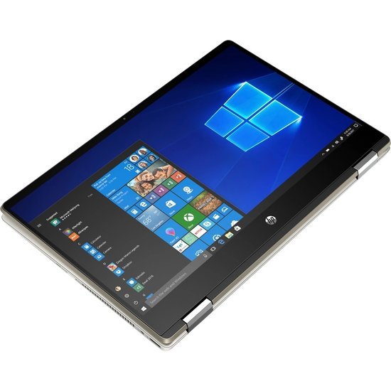 HP NBR 14.0" FHD PC i5-10210U 8G 256G SSD 16G OP W10 NL TS x360 14-dh1751nd / Goud / GMA