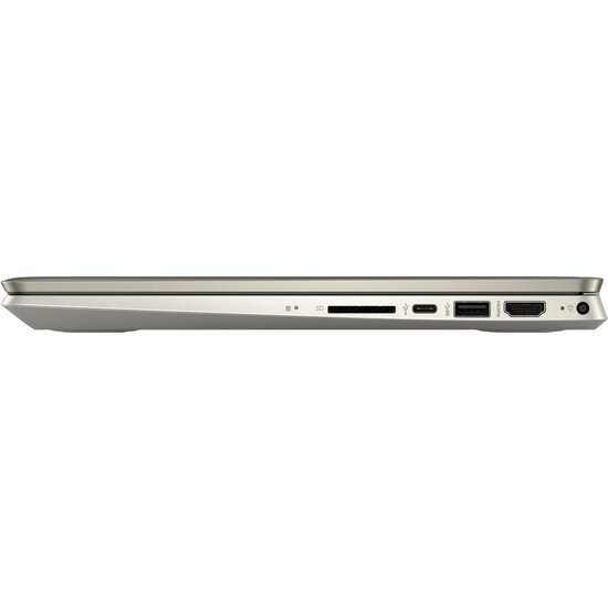 HP NBR 14.0" FHD PC i5-10210U 8G 256G SSD 16G OP W10 NL TS x360 14-dh1751nd / Goud / GMA