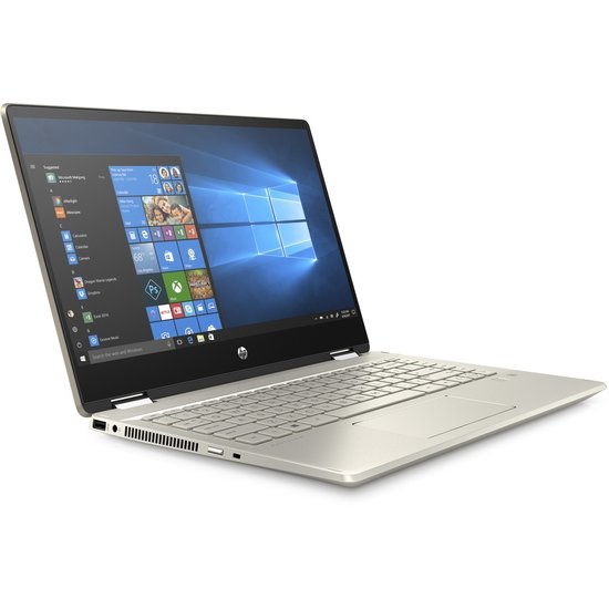 HP NBR 14.0" FHD PC i5-10210U 8G 256G SSD 16G OP W10 NL TS x360 14-dh1751nd / Goud / GMA