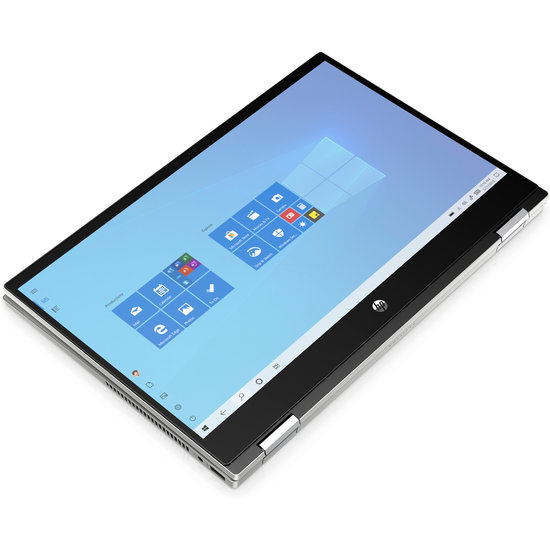 HP NBR 14.0" FHD PC i3-1005G1 4G 128G SSD W10 NL TS x360 14-dw0800nd / Zilver / GMA