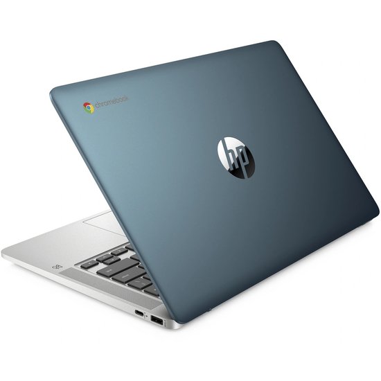 HP NBR 14.0" FHD Cel N4020 4G 64G eMMC Chrome NL 14a-na0192nd / Groen / Ontsp / GMA