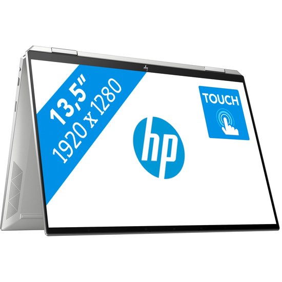 HP NBR 13.5" WUXGA+ PC i5-1135G7 8G 512G SSD W10 NL TS Spectre x360 14-ea0950nd / Zilver / Ontsp / GMA