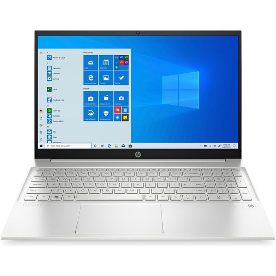 HP NBR 15.6" FHD AMD Ryzen 5 5500U 16G 512G SSD W11 NL 15-eh1812nd / Zilver / Ontsp / AMD