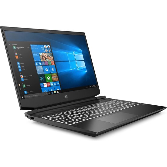 HP NBR 15.6" FHD AMD Ryzen 5 5600H 8G 512G SSD W11 NL 15-ec2105nd / Zwart / Ontsp / 4Gb GTX1650