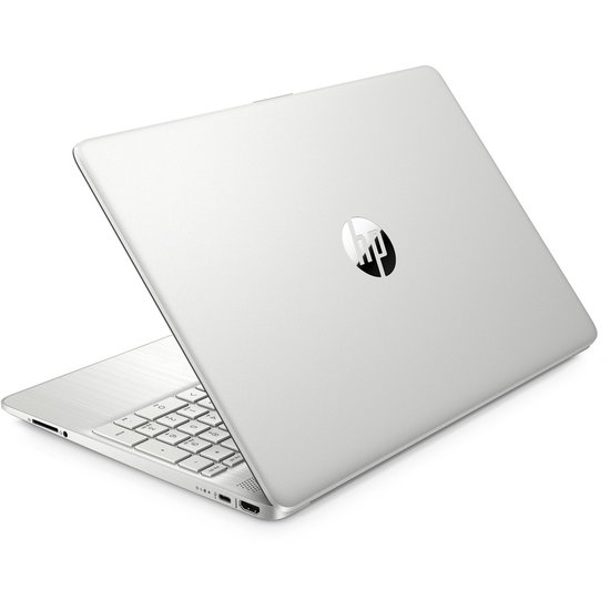 HP NBR 15.6" FHD AMD Ryzen 5 5500U 8G 512G SSD W10 NL 15s-eq2431nd / Zilver / Ontsp / AMD