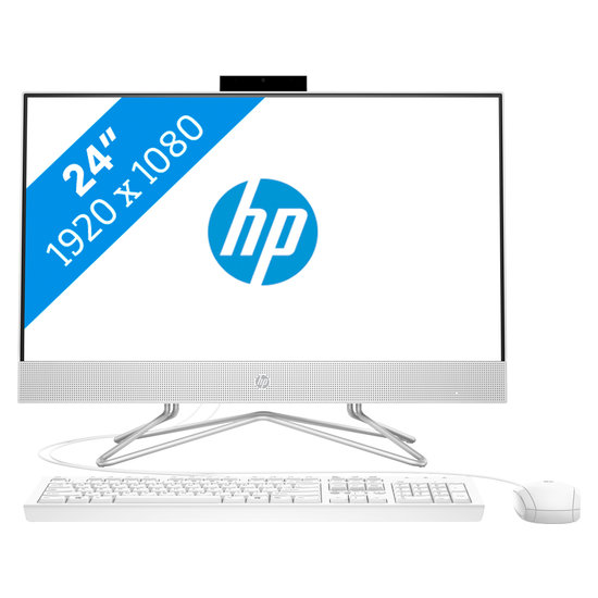 HP DTR 23.8" FHD AllinOne 24-df1007nd i5-1135G7 8G 512G SSD W10 NL / Wit / Ontsp / GMA