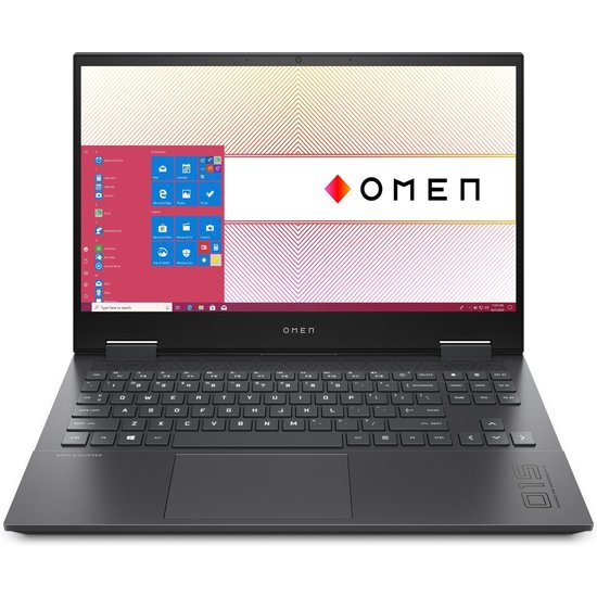 HP NBR 15.6" FHD AMD Ryzen 7 4800H 16G 512G SSD W10 NL Omen 15-en0800nd / Zwart / Ontsp / 4Gb