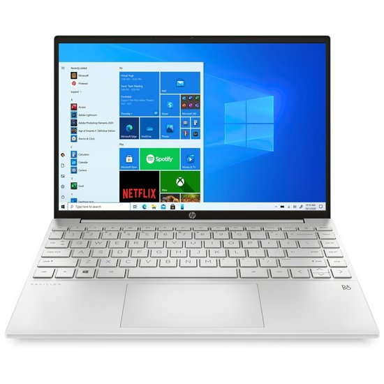 HP NBR 13.3" WUXGA AMD Ryzen 7-5800U 8G 512G SSD W10 NL 13-be0220nd / Zilver / Ontsp / AMD