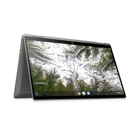 HP NBR 14.0" FHD PC i3-10110U 8G 64G eMMC Chrome NL TS x360 14c-ca0002nd / Zilver / GMA