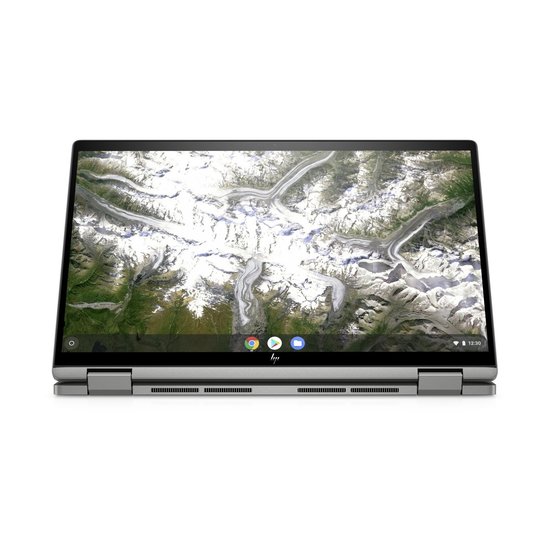 HP NBR 14.0" FHD PC i3-10110U 8G 64G eMMC Chrome NL TS x360 14c-ca0002nd / Zilver / GMA