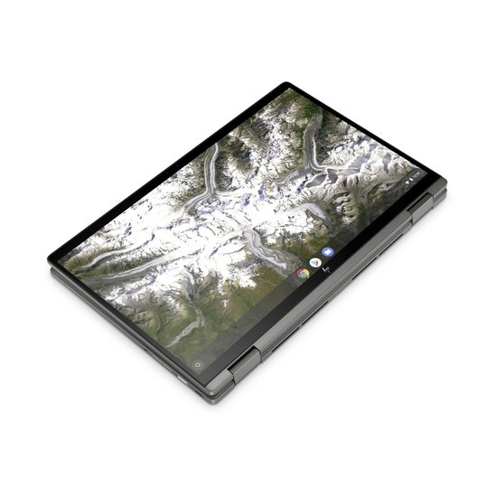 HP NBR 14.0" FHD PC i3-10110U 8G 64G eMMC Chrome NL TS x360 14c-ca0002nd / Zilver / GMA