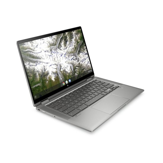 HP NBR 14.0" FHD PC i3-10110U 8G 64G eMMC Chrome NL TS x360 14c-ca0002nd / Zilver / GMA