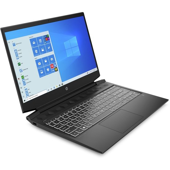 HP NBR 16.1" FHD PC i7-10750H 16G 512G SSD W10 NL 16-a0170nd / Zwart / Ontsp / 4Gb