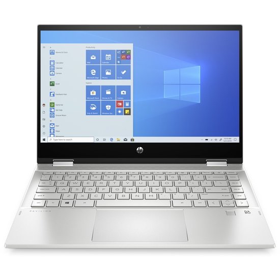 HP NBR 14.0" FHD PC i5-1135G7 8G 512G SSD W10 NL TS x360 14-dw1150nd / Zilver / GMA