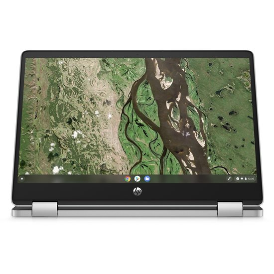 HP NBR 14.0" FHD Pent Silver N6000 8G 128G eMMC Chrome NL TS x360 14b-cb0811nd / Zilver / GMA