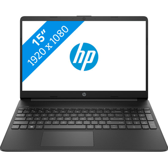 HP NBR 15.6" FHD AMD Athlon 3050U 4G 128G SSD W10 NL 15s-eq1901nd / Zwart / Ontsp / AMD