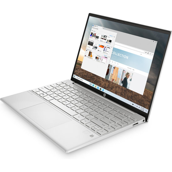 HP NBR 13.3" WUXGA AMD Ryzen 5-5600U 8G 512G SSD W10 NL 13-be0950nd / Zilver / Ontsp / AMD