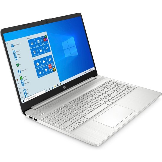 HP NBR 15.6" FHD Cel N4020 4G 128G SSD W10 NL 15s-fq0700nd / Zilver / Ontsp / GMA
