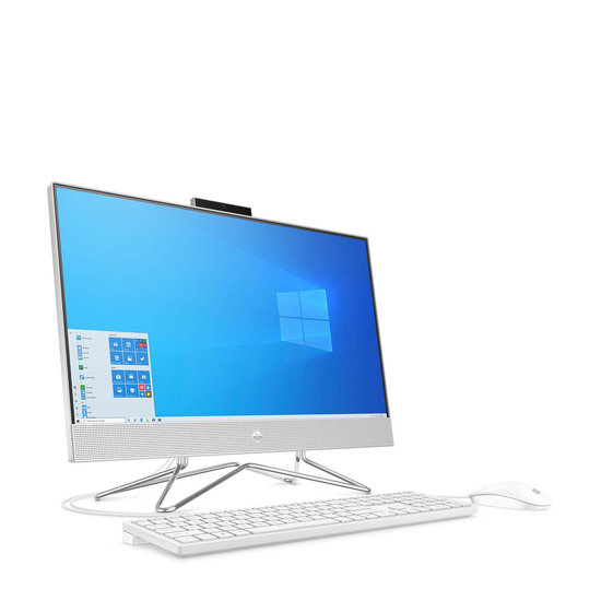 HP DTR 23.8" FHD AllinOne 24-dp1444nd i3-1125G4 8G 512G SSD W10 NL / Zilver / Ontsp / GMA
