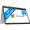 HP NBR 14.0" FHD Cel N4020 4G 64G eMMC Chrome NL TS x360 14a-ca0502nd / Blauw-Zilver / Ontsp / GMA