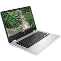 HP NBR 14.0" FHD Cel N4020 4G 64G eMMC Chrome NL TS x360 14a-ca0502nd / Blauw-Zilver / Ontsp / GMA
