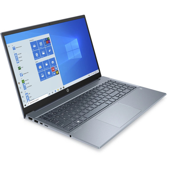 HP NBR 15.6" FHD PC i7-1165G7 16G 512G SSD W10 NL 15-eg0720nd / Blauw-Zilver / Ontsp / 2Gb