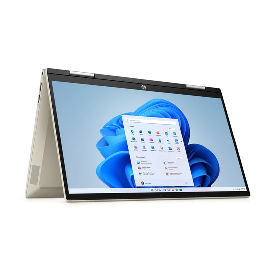 HP NBR 14.0" FHD PC i5-1135G7 8G 256G SSD W11 NL TS x360 14-dy0651nd / Goud / GMA