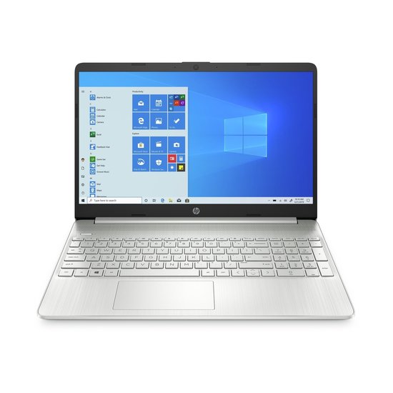 HP NBR 15.6" FHD AMD Ryzen 3 3250U 8G 256G SSD W10 NL 15s-eq1650nd / Zilver / Ontsp / AMD