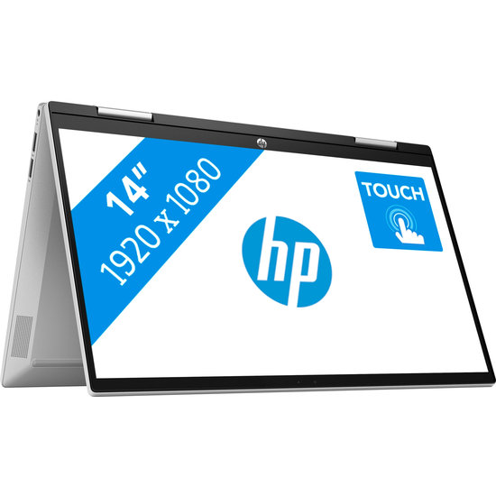 HP NBR 14.0" FHD PC i7-1165G7 8G 512G SSD W11 NL TS x360 14-dy0901nd / Zilver / GMA