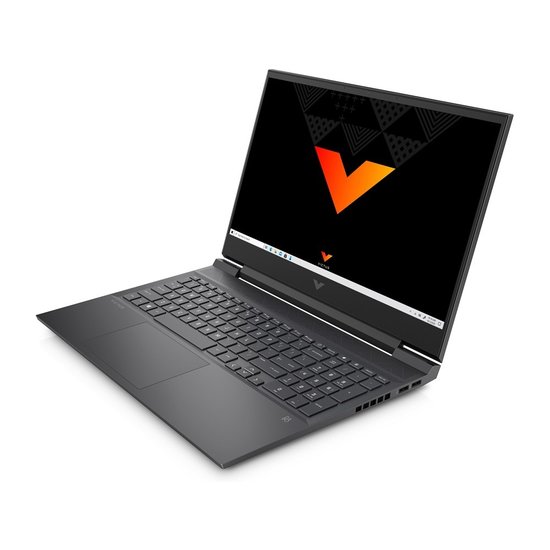 HP NBR 16.1" FHD AMD Ryzen 5 5600H 8G 512G SSD W10 NL 16-e0300nd / Zwart / Ontsp / 4Gb GTX1650