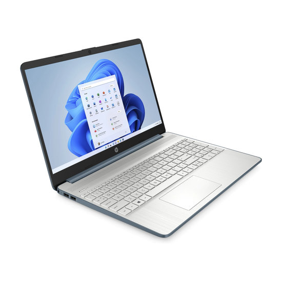 HP NBR 15.6" FHD AMD Ryzen 5 5500U 8G 256G SSD W10 NL 15s-eq2255nd / Blauw / Ontsp / AMD