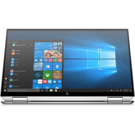 HP NBR 13.3" FHD PC i7-1165G7 16G 1T SSD W10 NL TS Spectre x360 13-aw2200nd / Zilver / OLED Ontsp / GMA