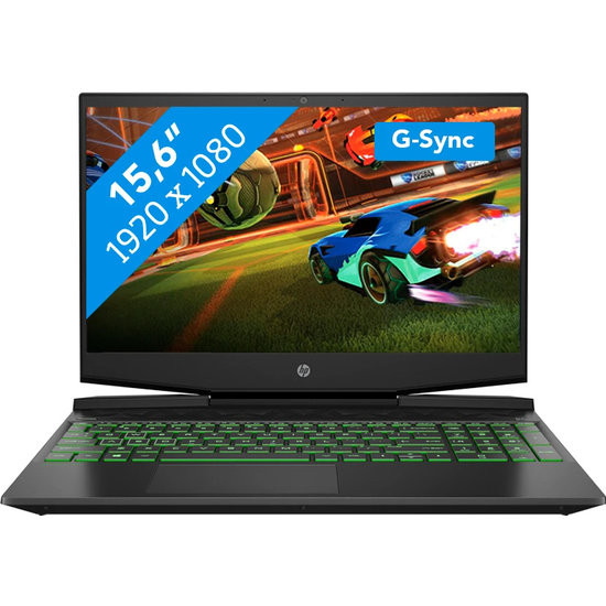 HP NBR 15.6" FHD PC i7-11370H 16G 512G SSD W10 NL 15-dk2980nd / Zwart / Ontsp / 4Gb RTX3050