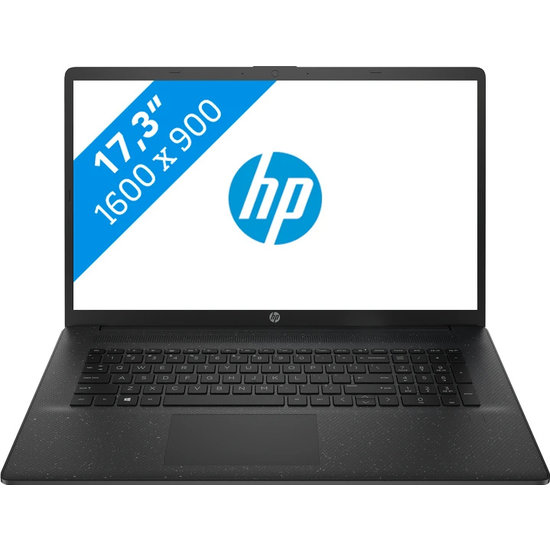 HP NBR 17.3" HD AMD Ryzen 5 5500U 8G 512G SSD W11 NL 17-cp0961nd / Zwart / Ontsp / AMD
