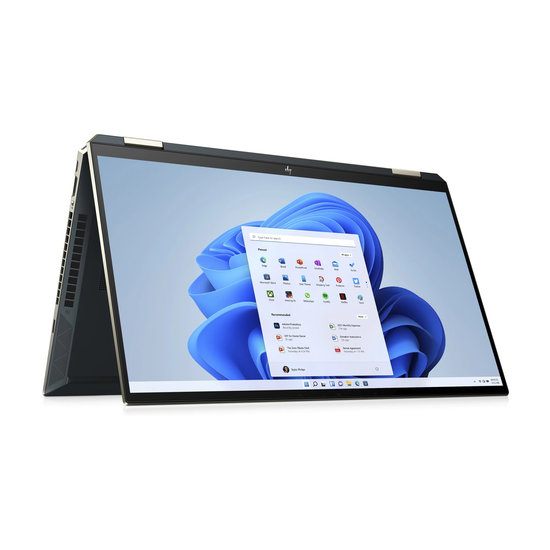 HP NBR 15.6" UHD PC i7-1165G7 16G 1T SSD W10 NL TS Spectre x360 15-eb1110nd / 4K / Blauw / OLED Ontsp / GMA