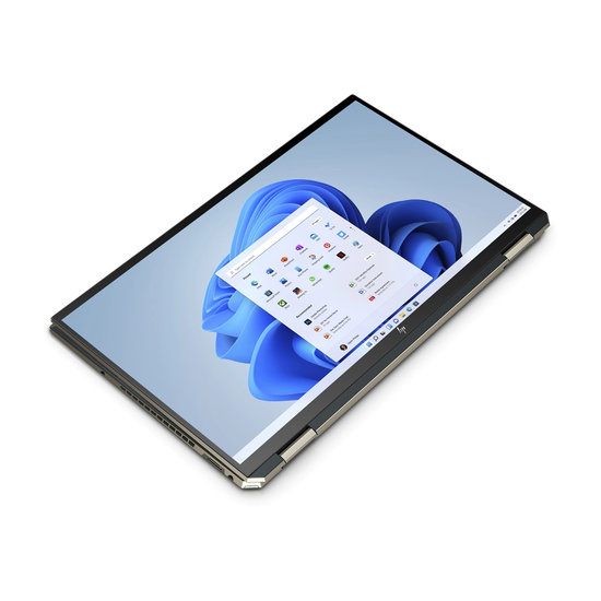 HP NBR 15.6" UHD PC i7-1165G7 16G 1T SSD W10 NL TS Spectre x360 15-eb1110nd / 4K / Blauw / OLED Ontsp / GMA